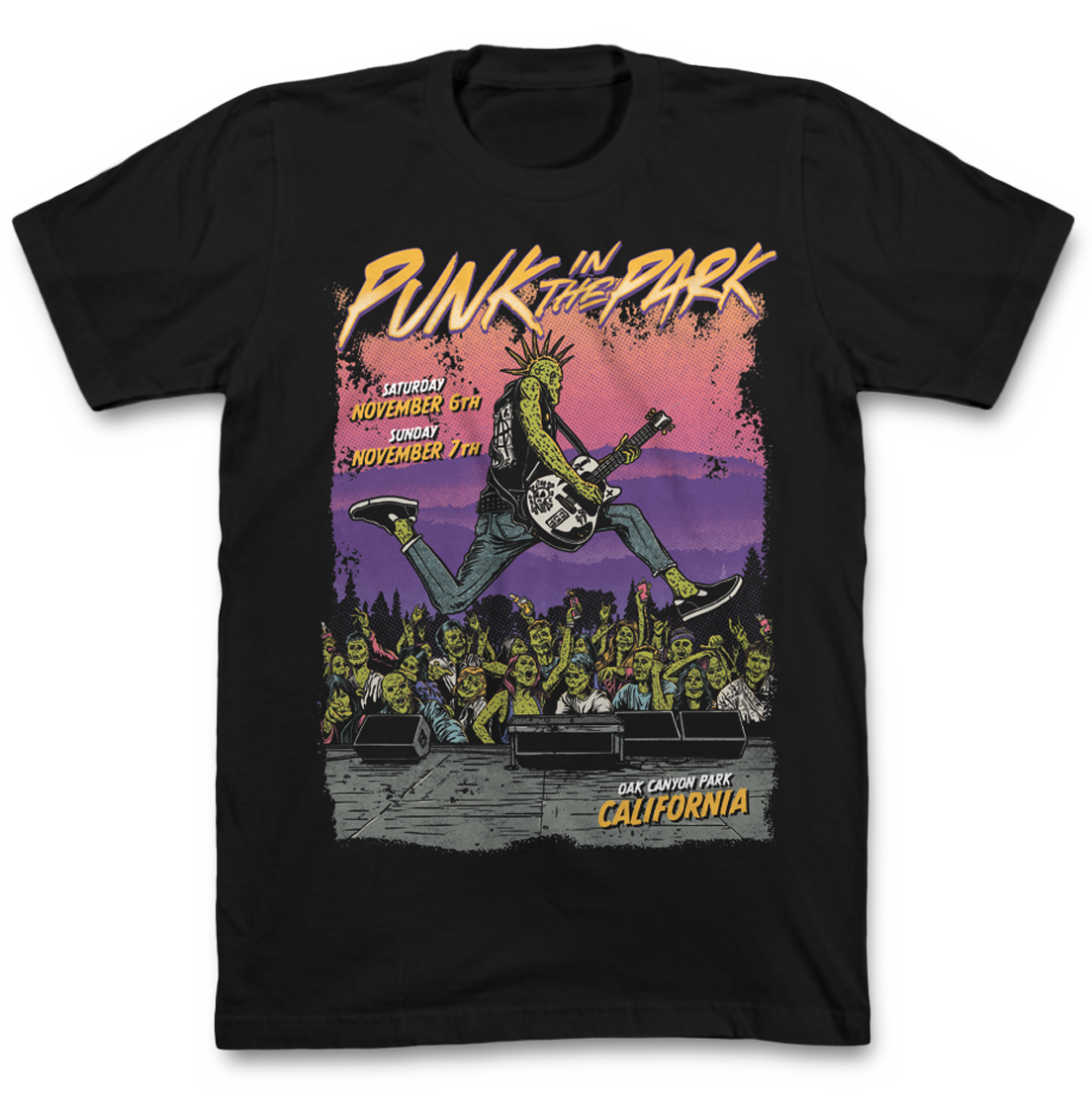 Punk In The Park - OC 21 - Short Sleeve Shirt (A)